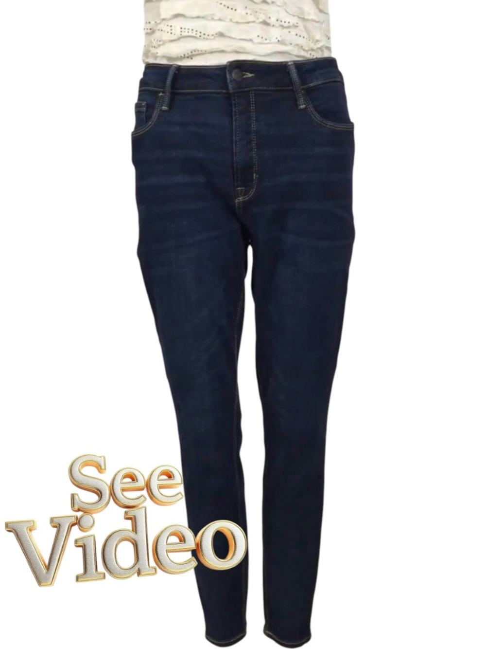 👛 (ANY 2/$30) OLD NAVY Rock Star Super Skinny High Rise Jeans